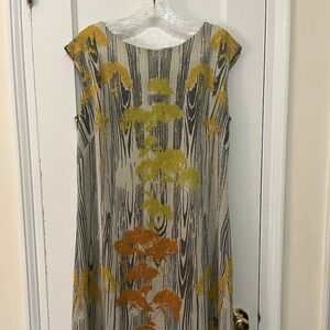 Vintage Gail Brown Sleeveless Dress